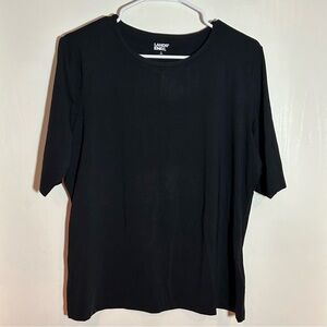 Lands'‎ End black top large 14-16